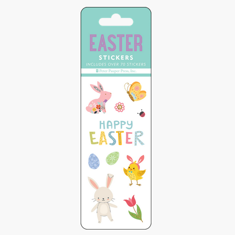 Easter Stickers - 6 Sheets