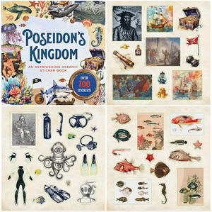 Poseidon's Kingdom Sticker Book