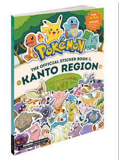 Pokemom: The Official Sticker Book of the Kanto Region: The Original 151