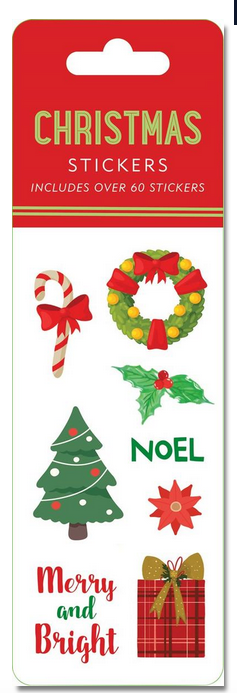 Christmas Stickers - 6 Sheets