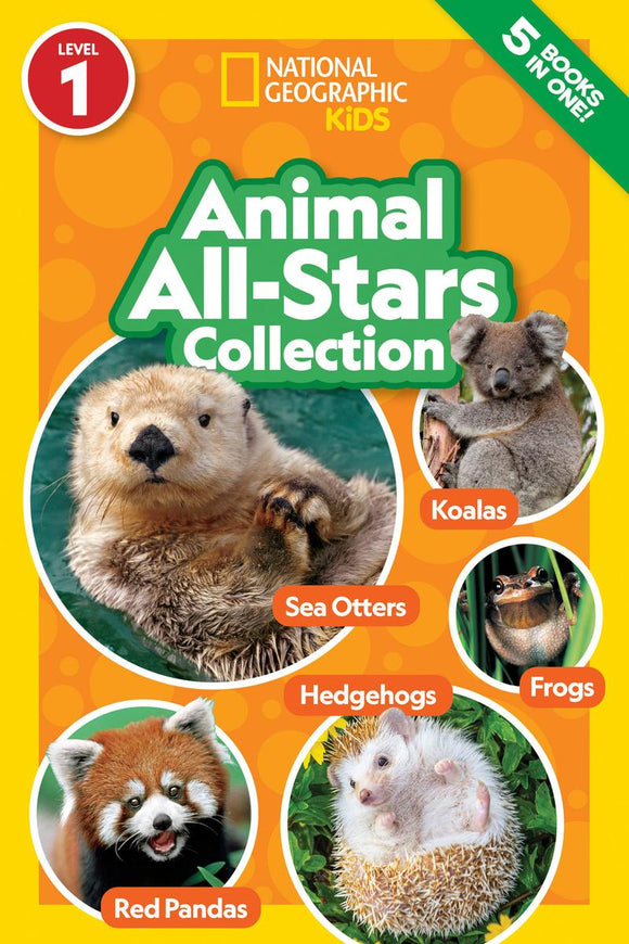 National Geographic Readers Level 1: Animal All-Stars Collection (5 Stories in 1!)