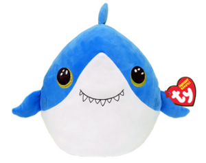 Squish-a-Boos: Finsley - Shark 10"