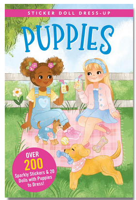 Sticker Doll Dress-Up: Puppies