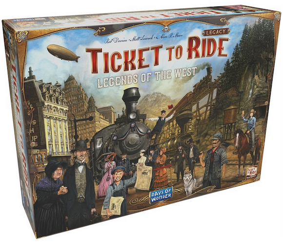 Ticket to Ride - Legacy - Legends of the West (EN)