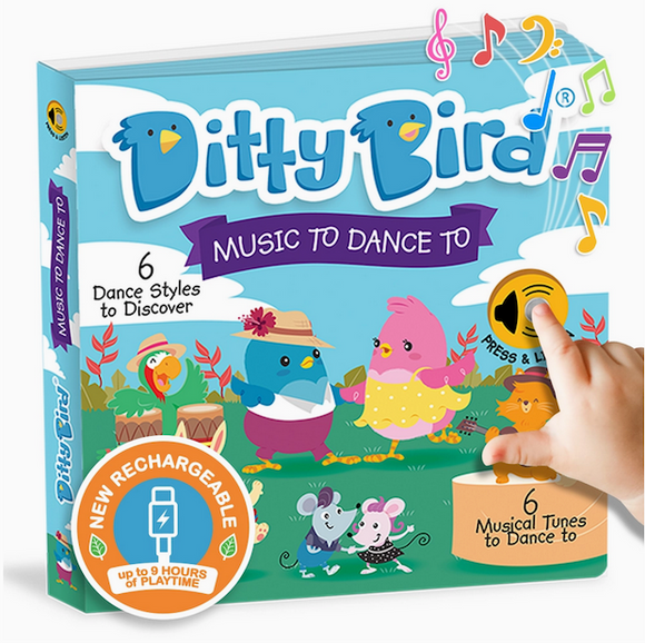 Ditty Bird Music to Dance to Interactive Musical Sound Book
