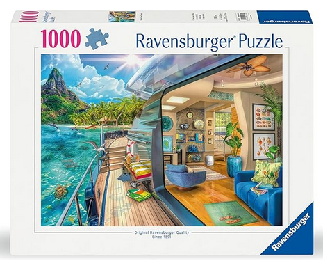 Tropical Island Charter 1000 pc Puzzle (2024)