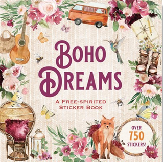 Boho Dreams Sticker Book (over 750 stickers!)