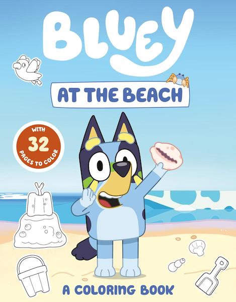 Bluey At the Beach: A Colouring Book