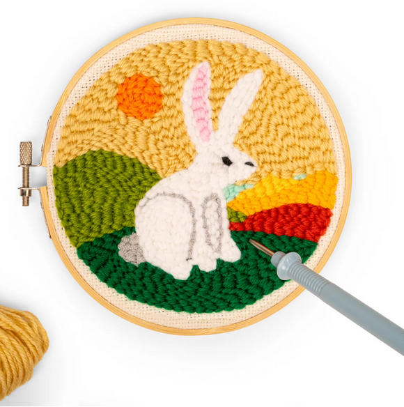 Hare  Punch Needle Kit
