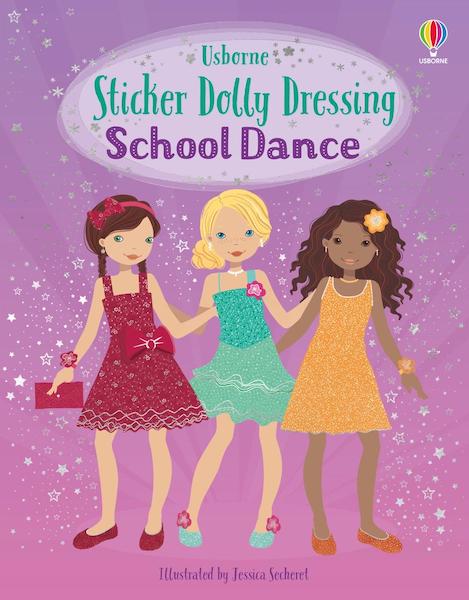 Sticker Dolly Dressing - School Dance