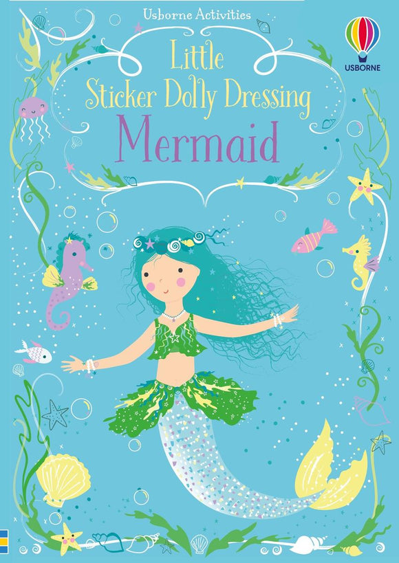 Usborne Little Sticker Dolly Dressing: Mermaid