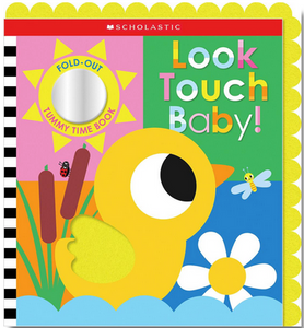 Look Touch Baby! A Fold-Out Tummy Time Book