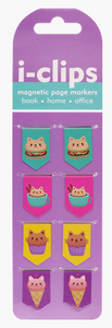 Kawaii Cats - i-Clips Magnetic Bookmarks