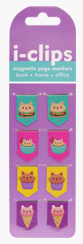 Kawaii Cats - i-Clips Magnetic Bookmarks