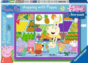 My First Puzzle: Peppa Pig Shopping with Peppa Floor Puzzle 16pcs