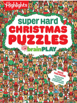 brainPLAY Super Hard Christmas Puzzles