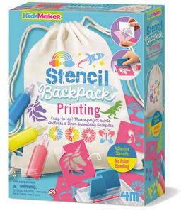 Stencil Backpack Printing Kit