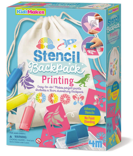Stencil Backpack Printing Kit