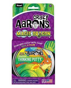 Crazy Aaron's Thinking Putty - Magic Dragon, 4" Tin