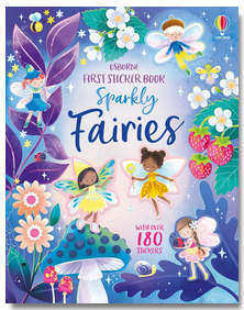 First Sticker Book Sparkly Fairies