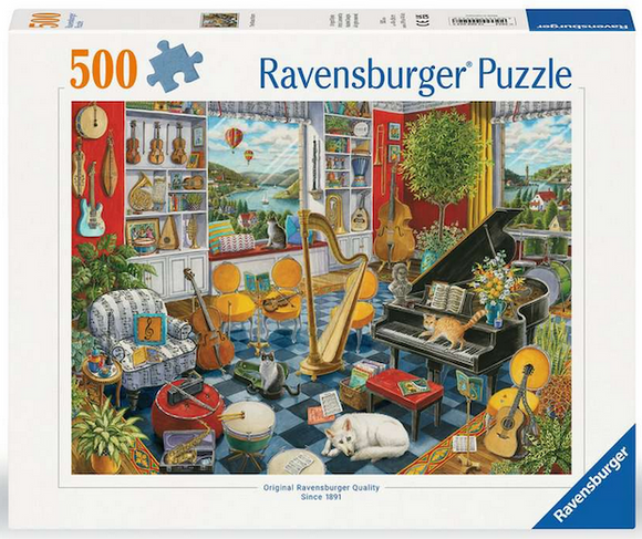 The Music Room 500 pc Puzzle (2024)