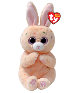 Beanie Bellies: Peaches - Easter Bunny