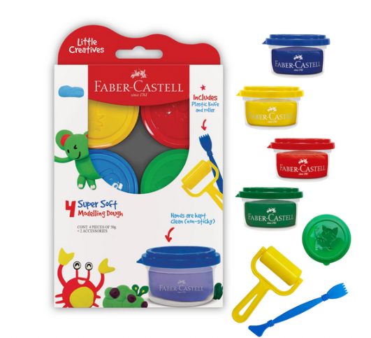 Little Creatives 4 Super Soft Modeling Dough