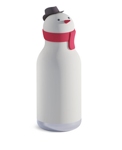 Bestie Snowman - 16 oz Insulated Bottle