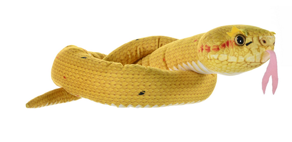 Eye Lash Viper Plush Snake 54
