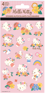 Sanrio - Hello Kitty Flowers Stickers - 4 Sheets