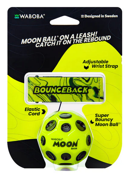 BounceBack Moon Ball - Yellow