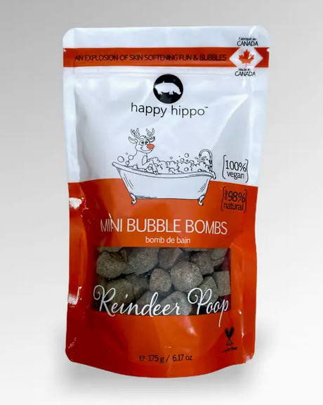 Happy Hippo Mini Bubble Bombs: Reindeer Poop