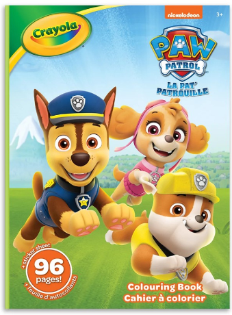 PAW Patrol Colouring Book - 96 pg