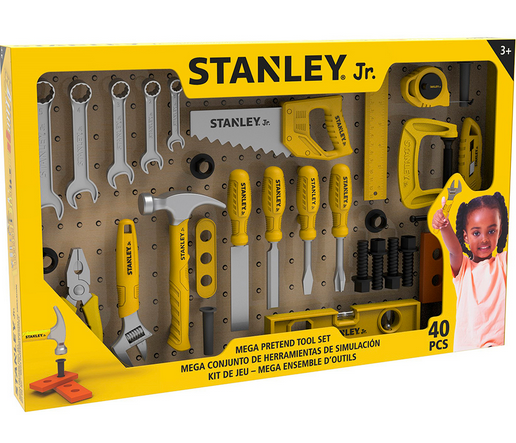 Stanley Jr. - 40- Piece Play Tool Set