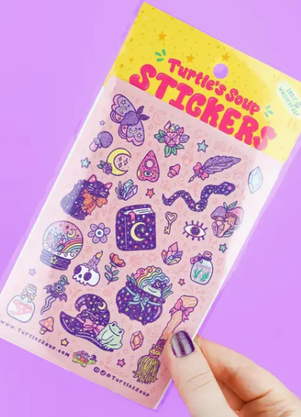 Witch Sticker Sheet