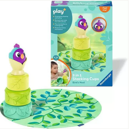 3 in 1 Stacking Cups Bird's Nest