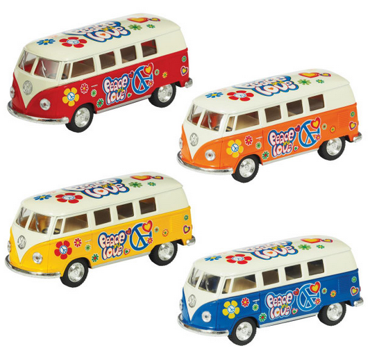 Die-Cast VW Classic Bus Assortment -