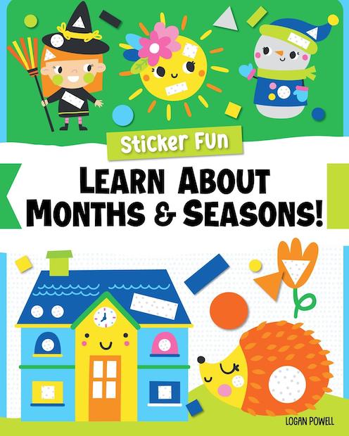 Sticker Fun: Learn About Months & Seasons!