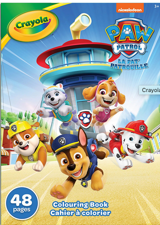 PAW Patrol Colouring Book - 48 pages