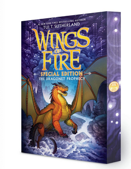 Wings of Fire #1: The Dragonet Prophecy: Special Edition (Stenciled Page Edges)