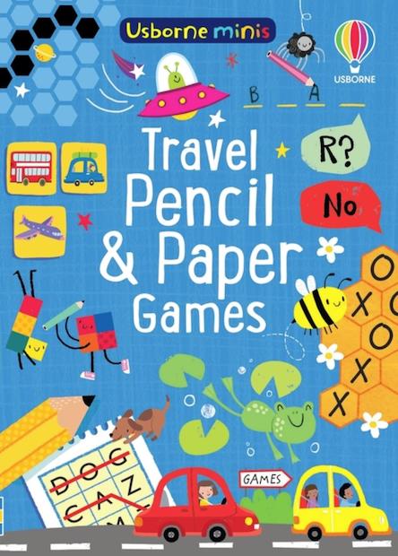 Usborne Minis: Travel Pencil and Paper Games