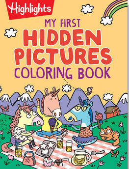 My First Hidden Pictures Colouring Book