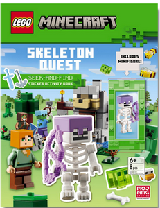 LEGO Minecraft: Skeleton Quest: A Seek-and-Find Activity Book