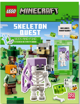 LEGO Minecraft: Skeleton Quest: A Seek-and-Find Activity Book