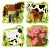Puzzle Up! - Farm Animals 4, 6, 8, 10 pc