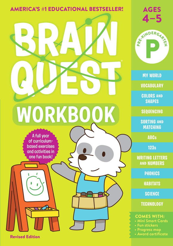 Brain Quest Workbook: Pre-K Revised Edition