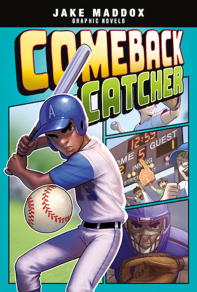 Jake Maddox Graphic Novels: Comeback Catcher