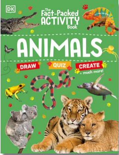 The Fact-Packed Animals Activity Book:  Draw. Quiz, Create, and Much More!