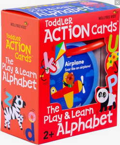 Toddler Action Cards - Play and Learn Alphabet