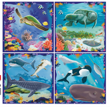 Puzzle Up! - Ocean Life 64, 72, 81, 90 pc